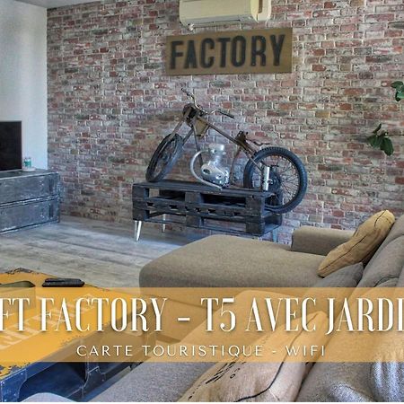 The Loft Factory 4 Chambres Vue Garonne + Jardin Lormont Exterior foto
