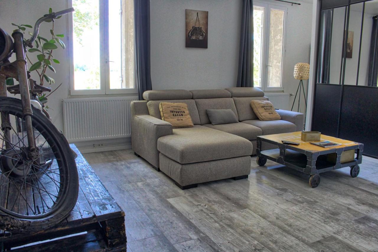The Loft Factory 4 Chambres Vue Garonne + Jardin Lormont Exterior foto